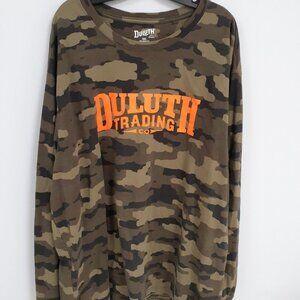 Long Sleeve Duluth Men's Camo Shirt 3X